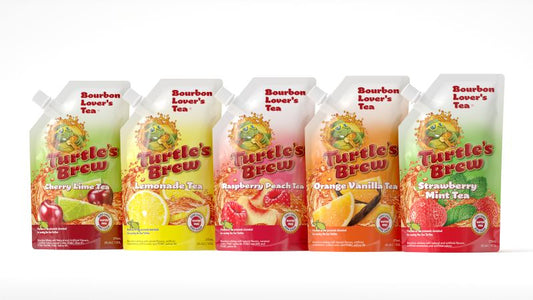 The new Turtle's Brew pouch is now available in select locations.